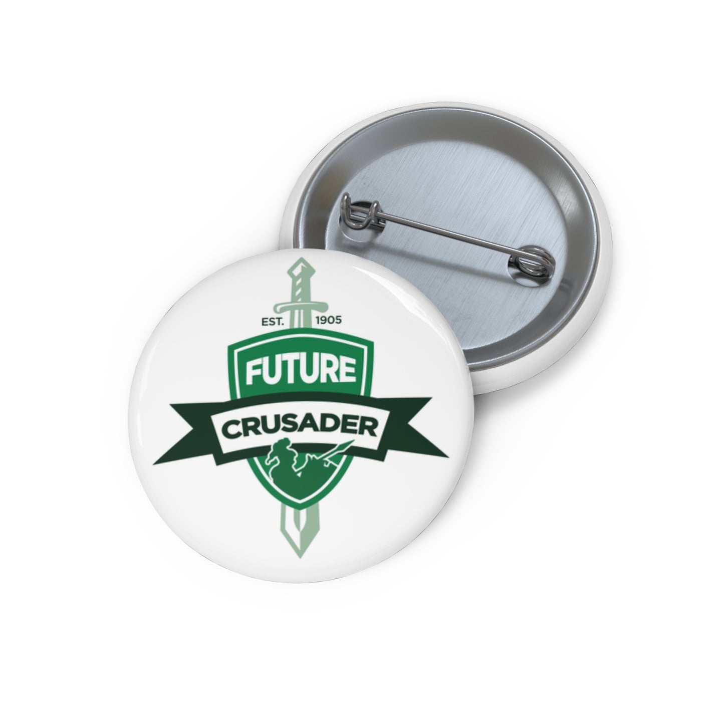 Future Crusader Pin