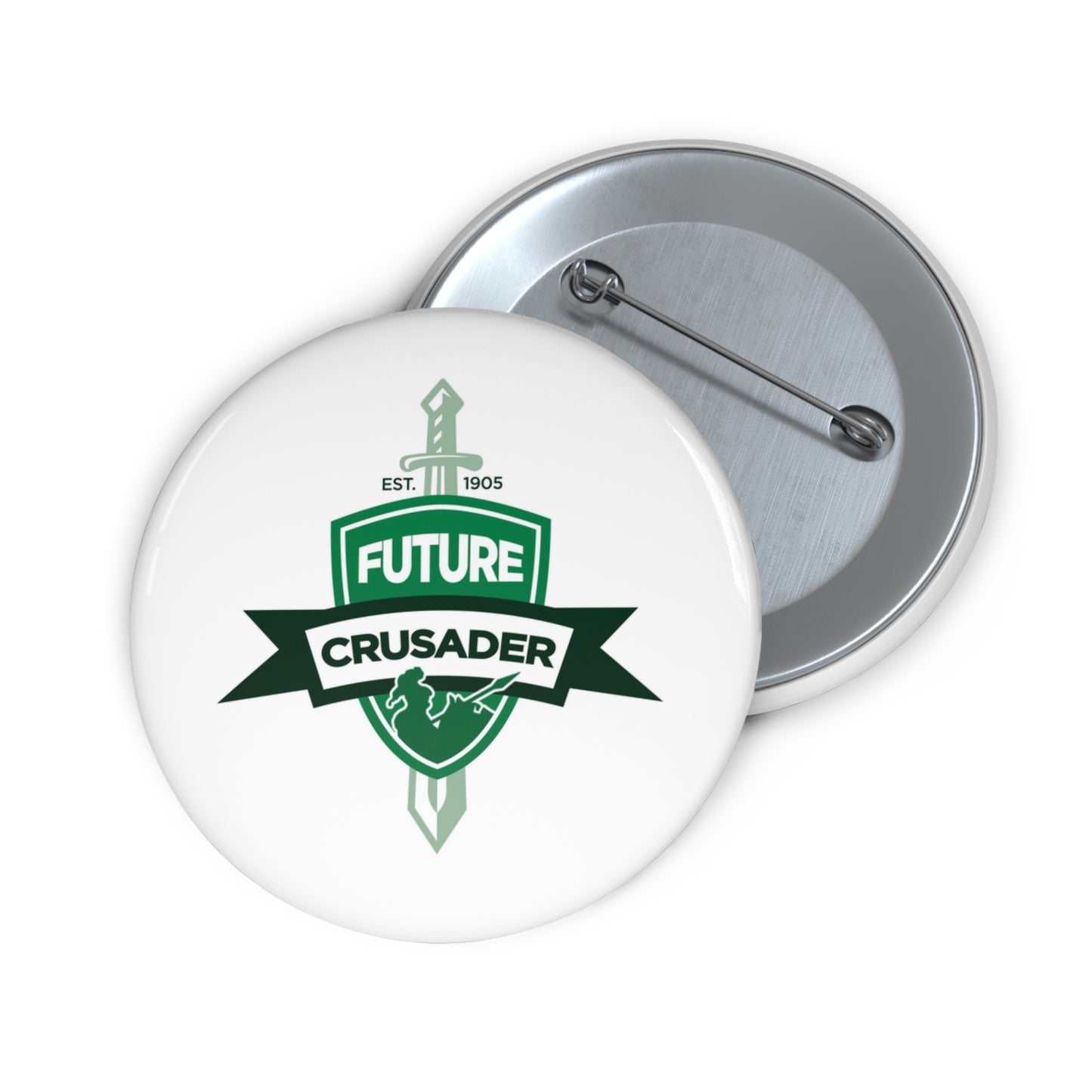 Future Crusader Pin