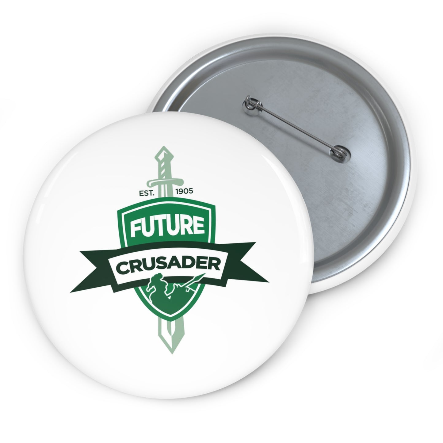 Future Crusader Pin